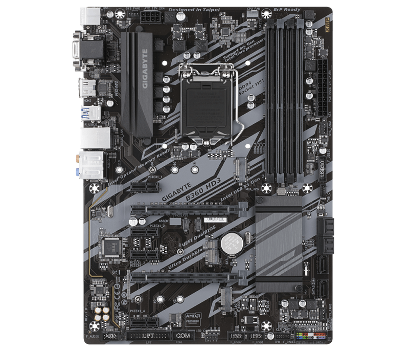 Gigabyte B360M DS3H Intel B360 Ultra Durable Motherboard