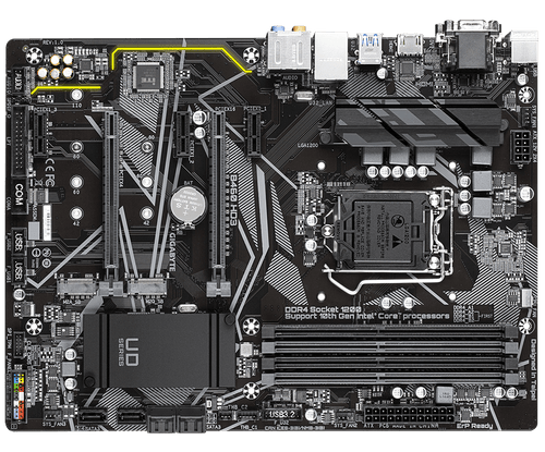 Gigabyte B460 HD3 Intel® B460 Ultra Durable Motherboard