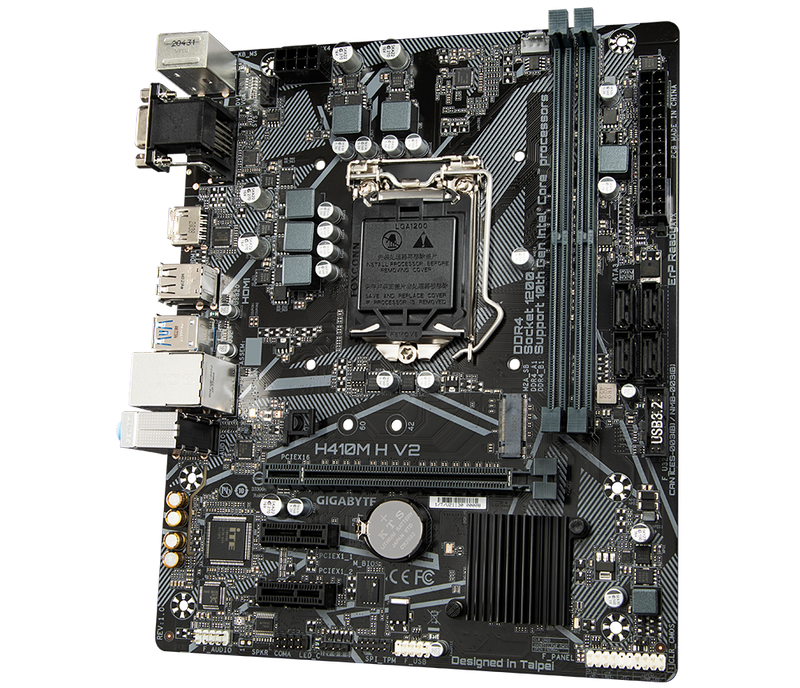 GIGABYTE H410M H V2 Ultra Durable Motherboard