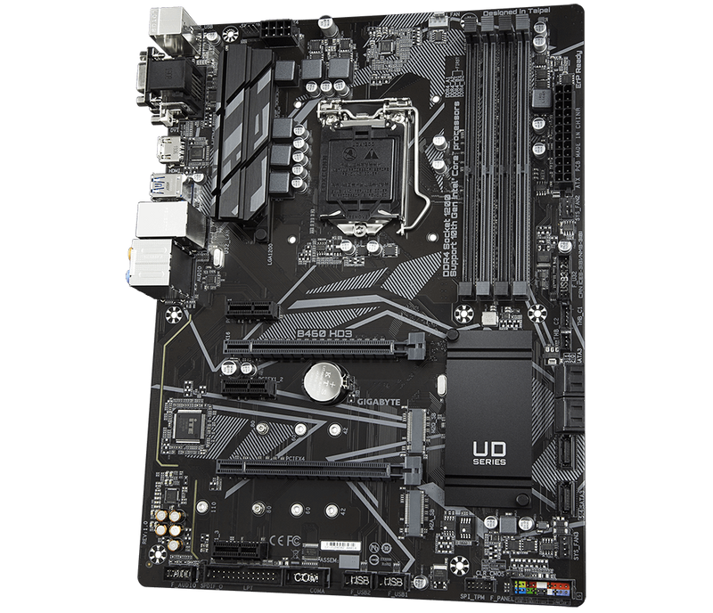 Gigabyte B460 HD3 Intel® B460 Ultra Durable Motherboard