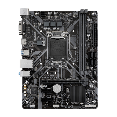 Gigabyte H310M H 2.0 LGA1151 Micro-ATX Motherboard