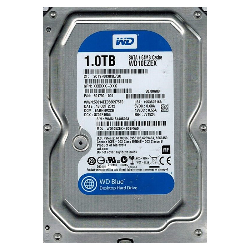 WD 1 TB HDD SATA Desktop Hard Drive