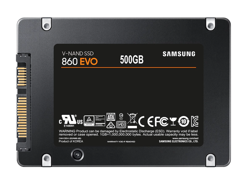 Samsung 860 EVO SATA 2.5" SSD 500GB