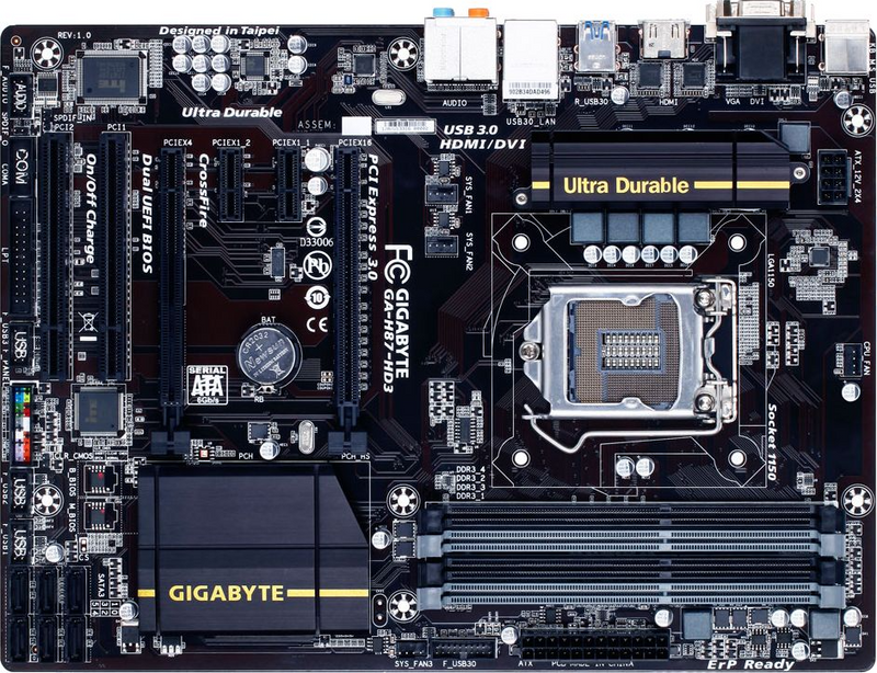 GA-H87-HD3 LGA1150 ATX Motherboard