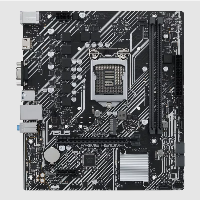 ASUS PRIME H510M K LGA 1200 Micro ATX Motherboard 90MB17N0 M0EAY0
