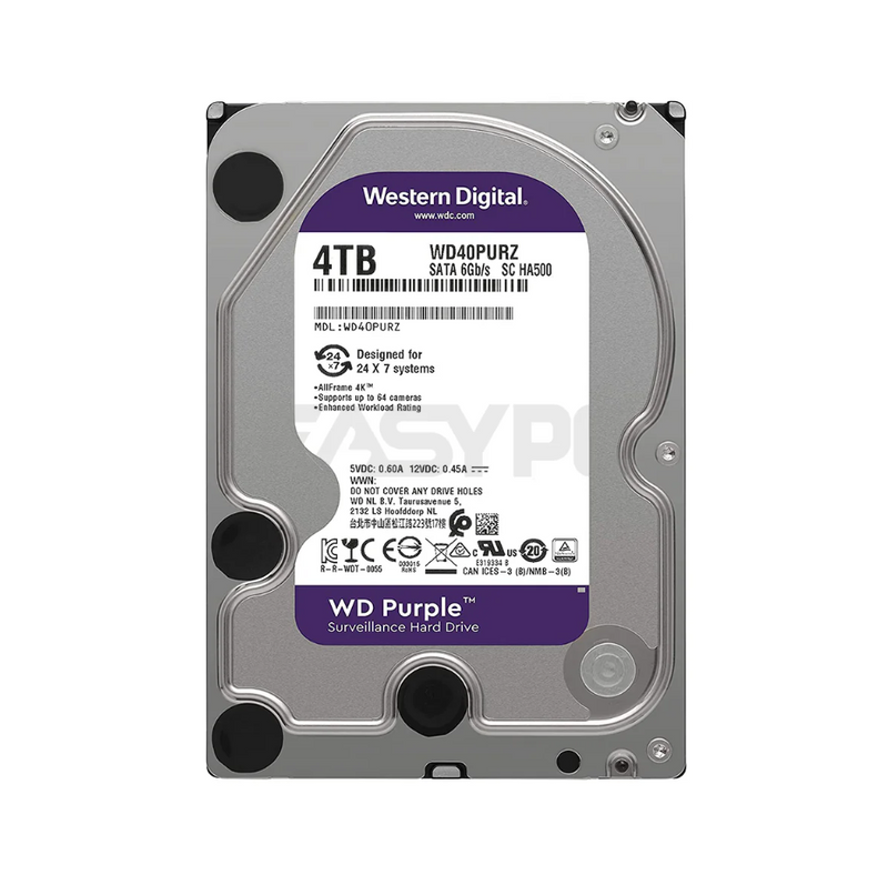 WD 4 TB HDD SATA Desktop Hard Drive