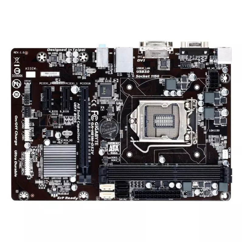 Gigabyte GA-H81M Motherboard LGA 1150 for i3-i5-i7 CPU